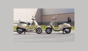 Vespa 75th Anniversary Special Edition มาพร้อมกับสีทอง Giallo 75th