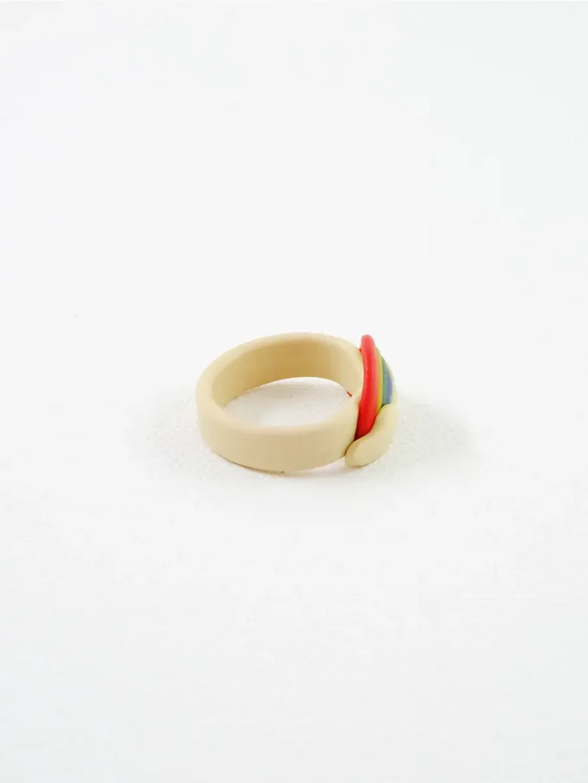 Rainbow Ring by Naive Flora - Image 5