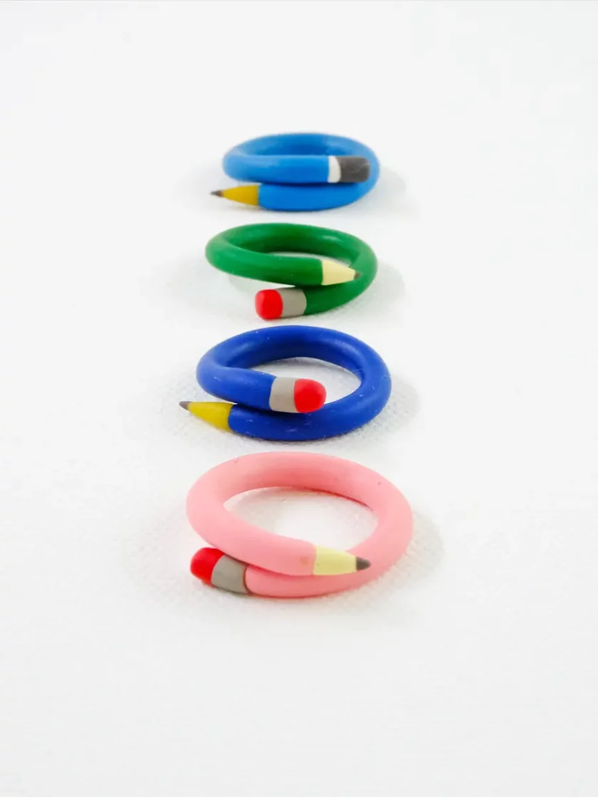 Pencil Ring 1 by Naive Flora